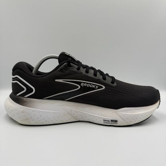 Brooks Glycerin 21 Men\'s Size 10.5 Black White Athletic Running Shoes‎ Sneakers main image 5